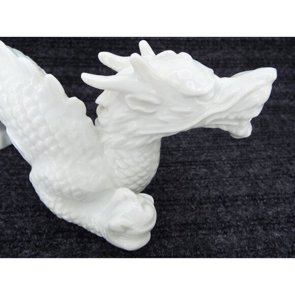 Vintage Otagiri OMC Japan White Porcelain Dragon Figurine - Picture 8 of 14
